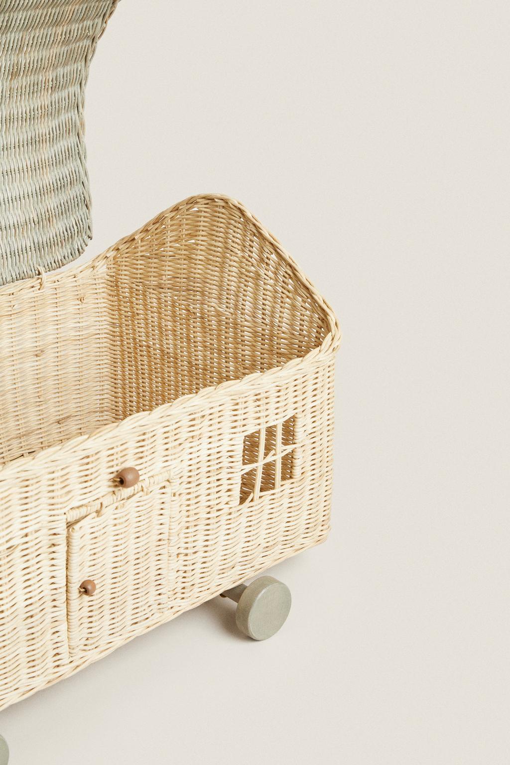 Детская большая корзина для игрушек