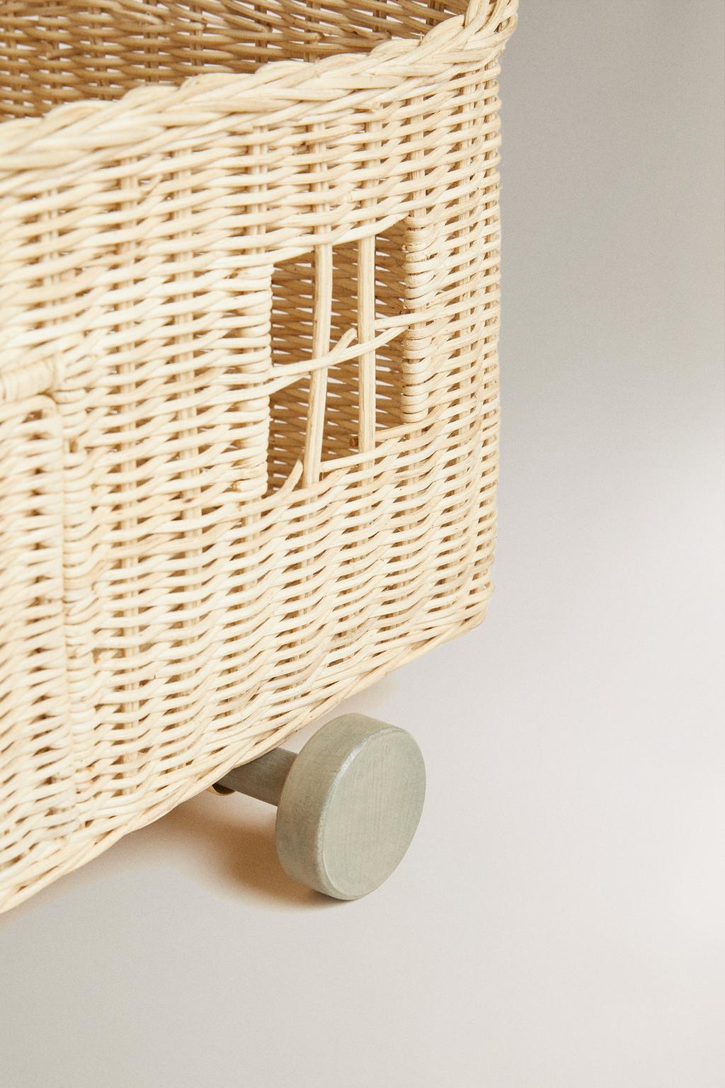 Детская большая корзина для игрушек