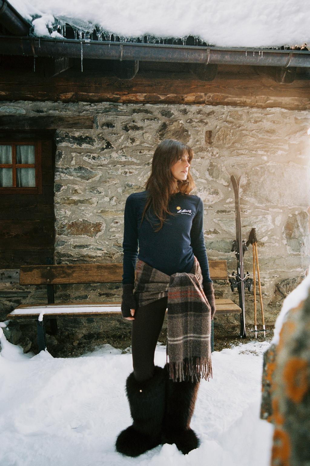 ФУТБОЛКА С ВЫШИВКОЙ ST. MORITZ®