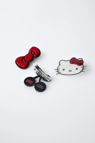 Набор из трех заколок HELLO KITTY © SANRIO- Заказать в России