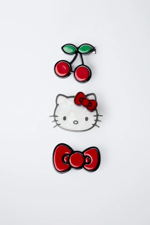Набор из трех заколок HELLO KITTY © SANRIO- Заказать в России
