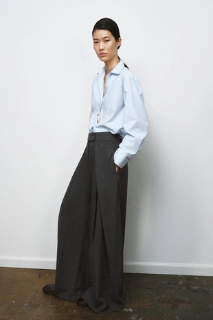 Брюки WIDE LEG с защипами — ZW COLLECTION- Заказать в России