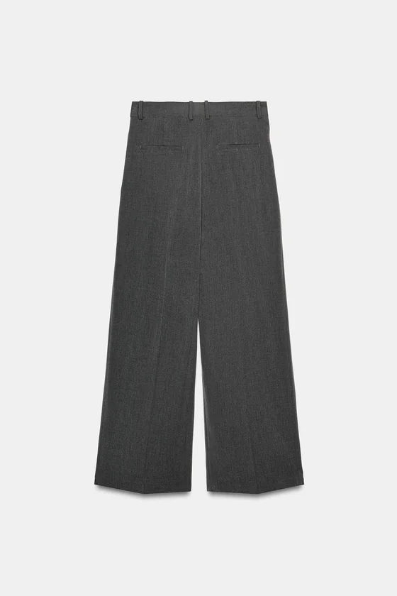 БРЮКИ С ЗАЩИПАМИ — коллекция Zara «ZW»