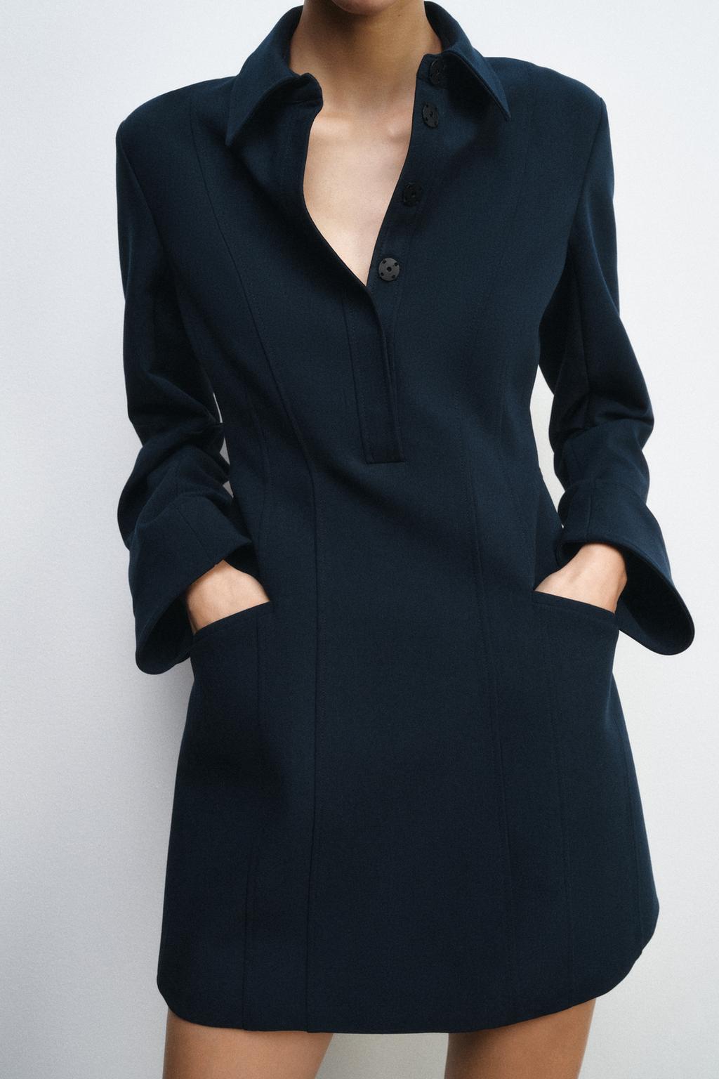 КОРОТКОЕ ПЛАТЬЕ-РУБАШКА — ZW COLLECTION