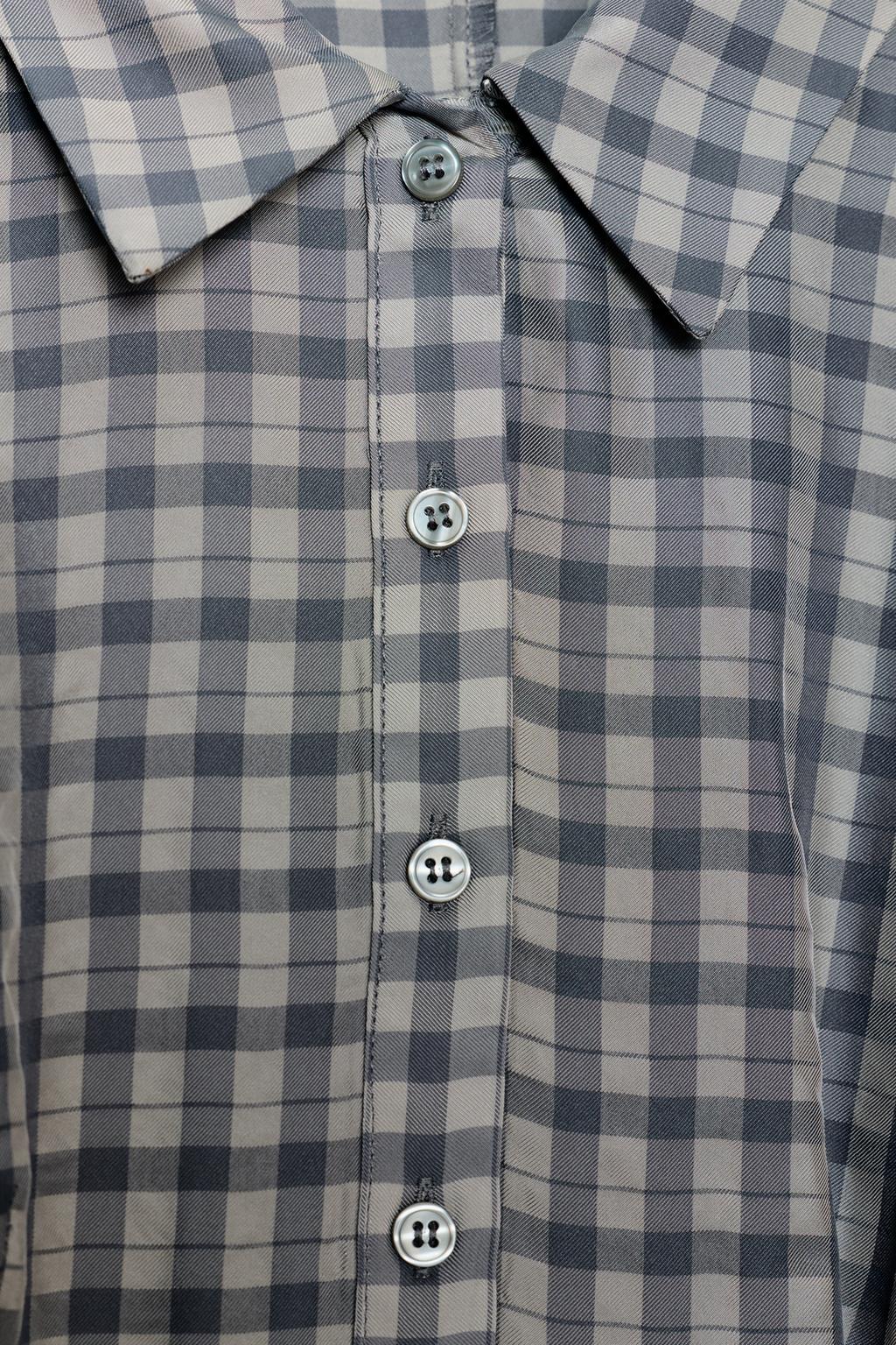 КОРОТКОЕ ПЛАТЬЕ В КЛЕТКУ С ВОЛАНАМИ