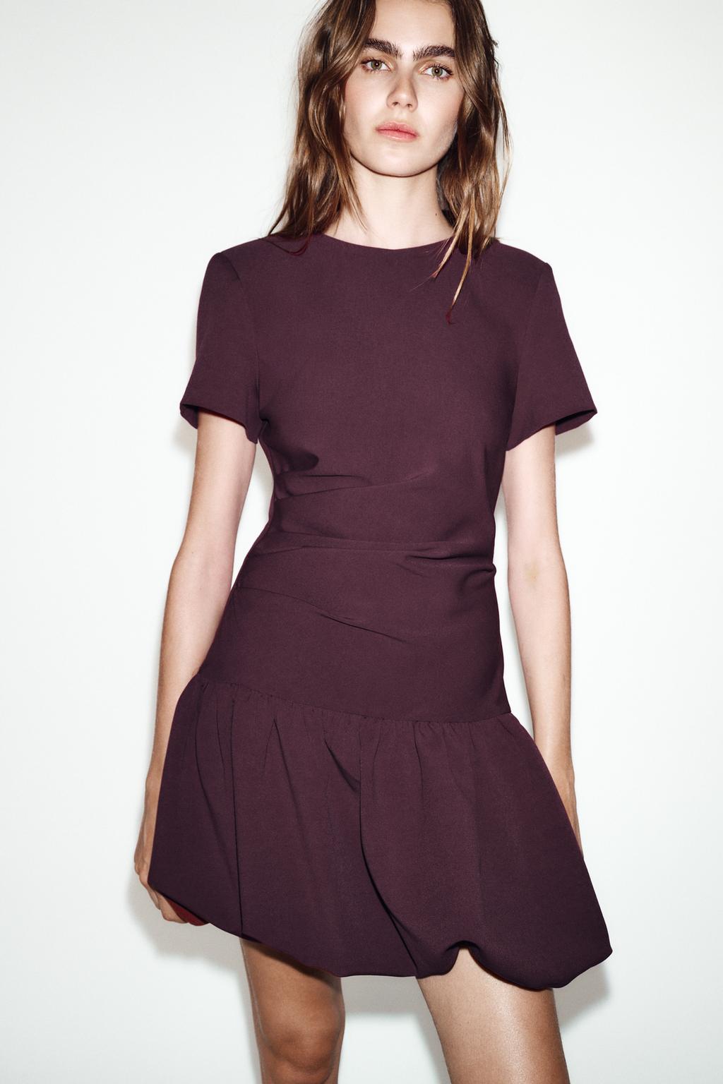 КОРОТКОЕ ПЛАТЬЕ-БАЛЛОН