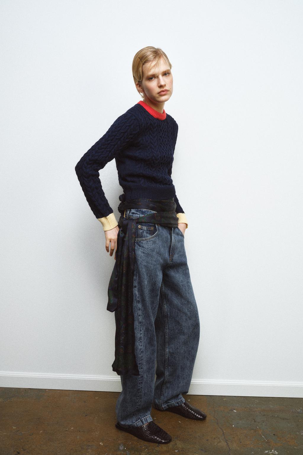 СВИТЕР OCHOS COLOR BLOCK