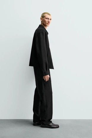 Брюки чинос из 100% шерсти- Заказать в России