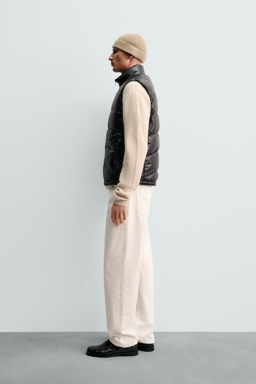 СТЕГАНЫЙ ЖИЛЕТ 80% ПУХ - 20% ПЕРО WATER REPELLENT