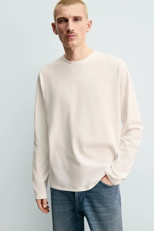 Футболка MEDIUM WEIGHT с длинными рукавами- Заказать в России