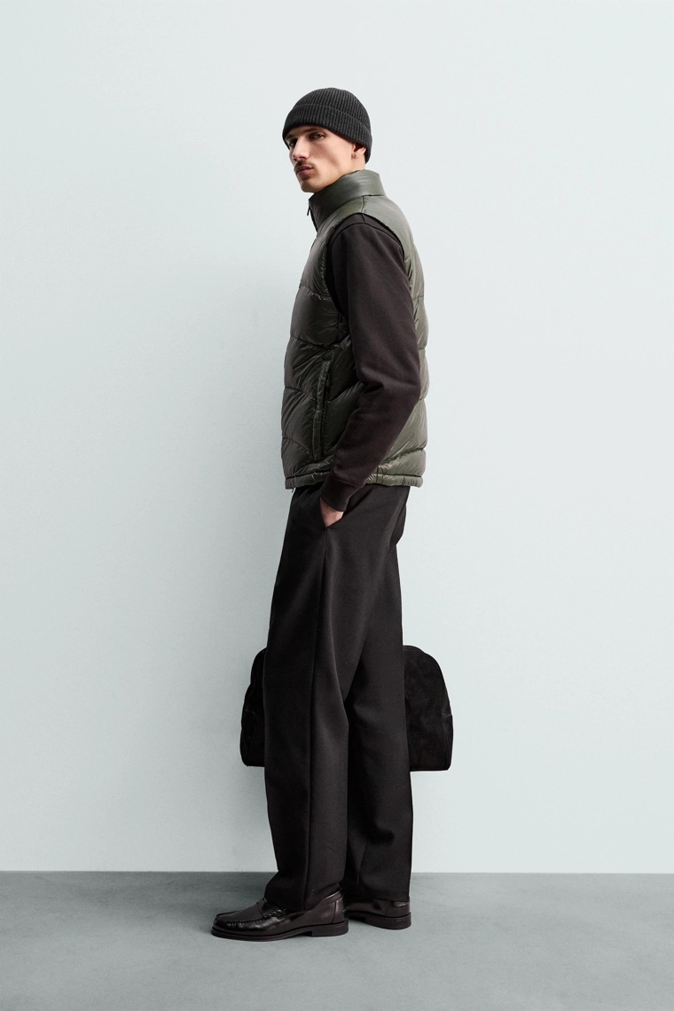 Жилет пуховой с водоотталкивающим покрытием, 80% пух, 20% перо, коллекция origins