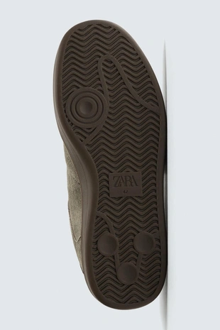 Кожаные кроссовки- Заказать в России