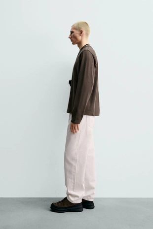 Футболка среднего веса с длинными рукавами