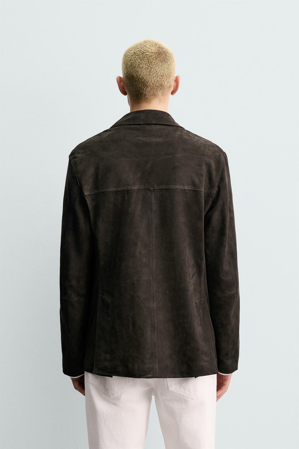 БЛЕЙЗЕР ИЗ ЗАМШИ