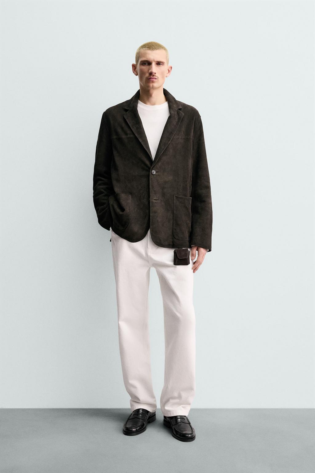 БЛЕЙЗЕР ИЗ ЗАМШИ