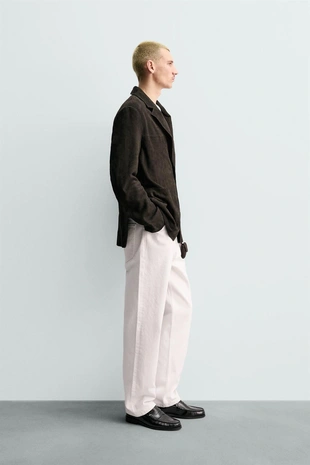 Блейзер из замши- Заказать в России