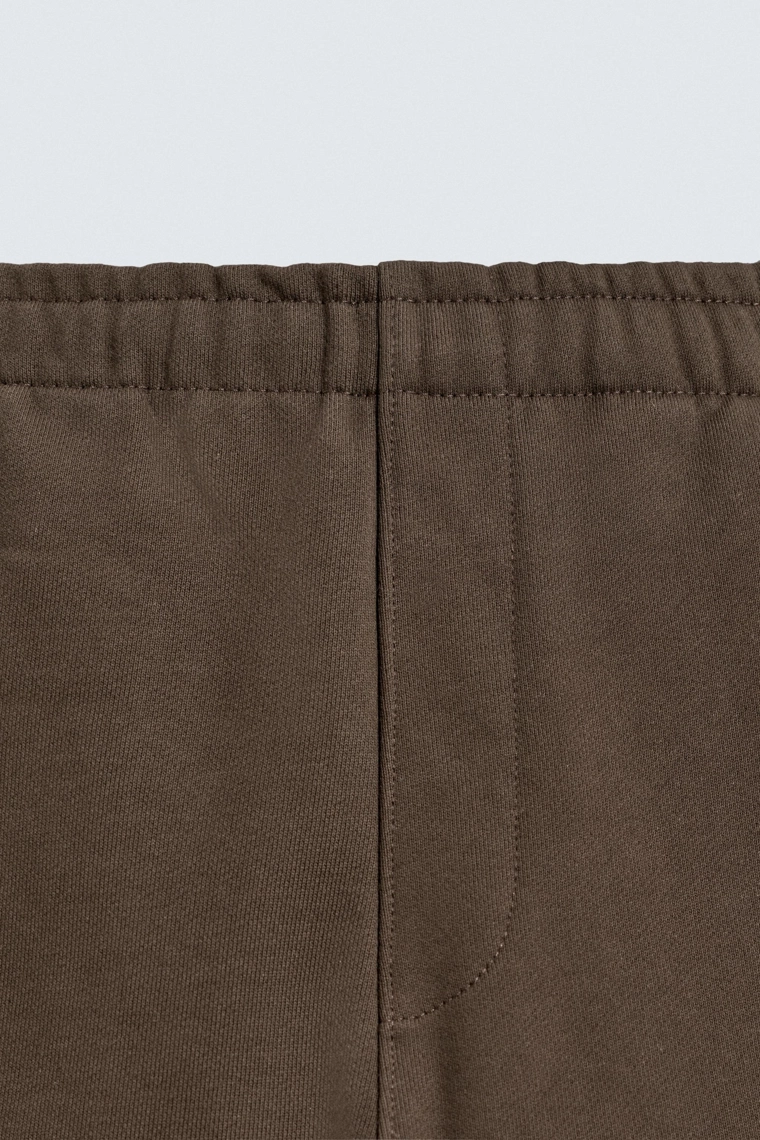 Брюки регулярного кроя происхождение из плотного хлопка