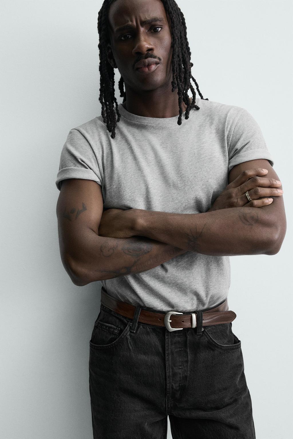 КОЖАНЫЙ РЕМЕНЬ В ВИНТАЖНОМ СТИЛЕ