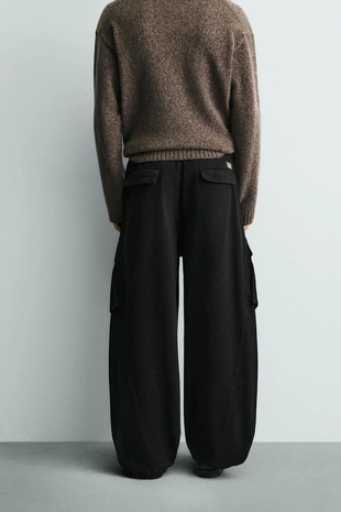 Брюки карго свободного кроя- Заказать в России