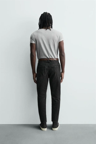 Укороченные джинсы SLIM FIT- Заказать в России