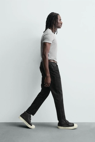 Укороченные джинсы SLIM FIT- Заказать в России