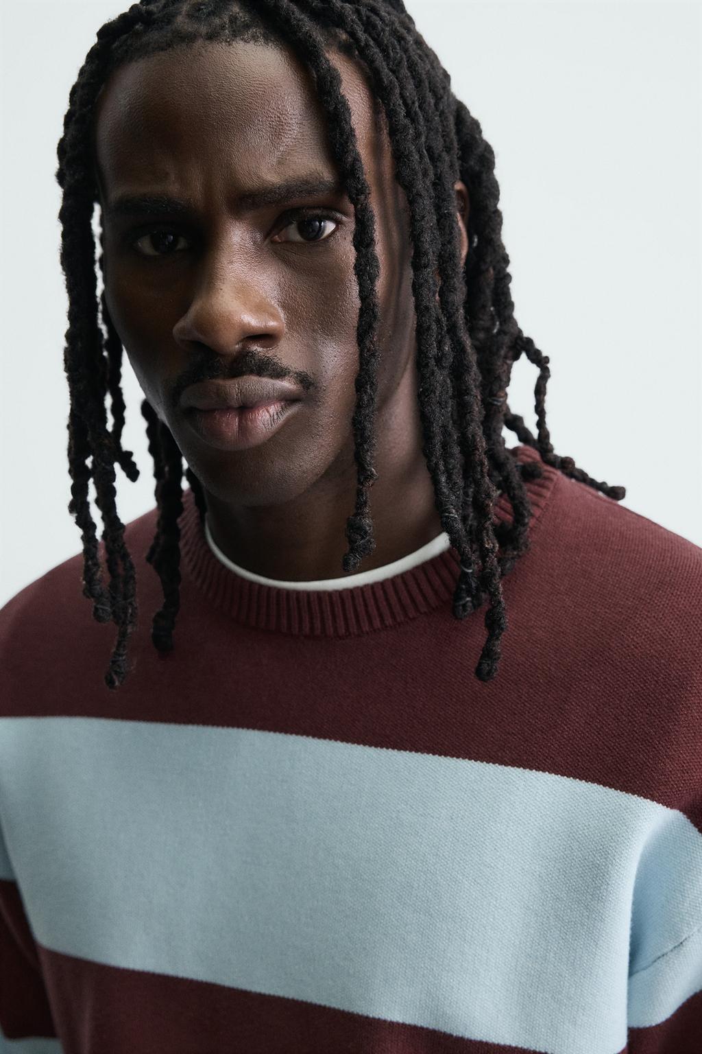 СВИТЕР ИЗ МЯГКОЙ РЕЛЬЕФНОЙ ТКАНИ