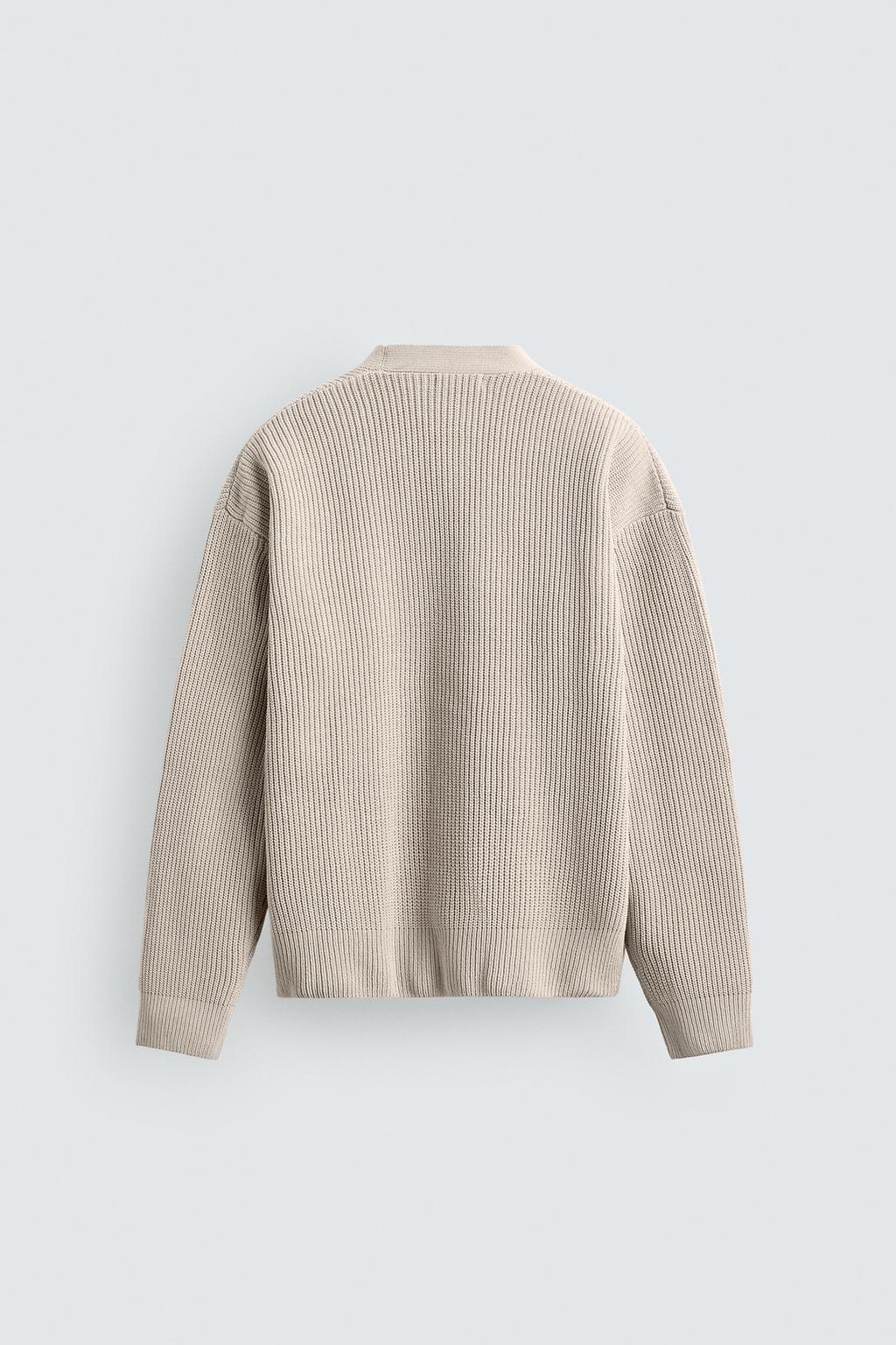 КАРДИГАН RELAXED FIT РЕЛЬЕФНЫЙ