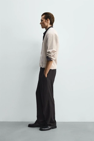 Кардиган RELAXED FIT рельефный- Заказать в России