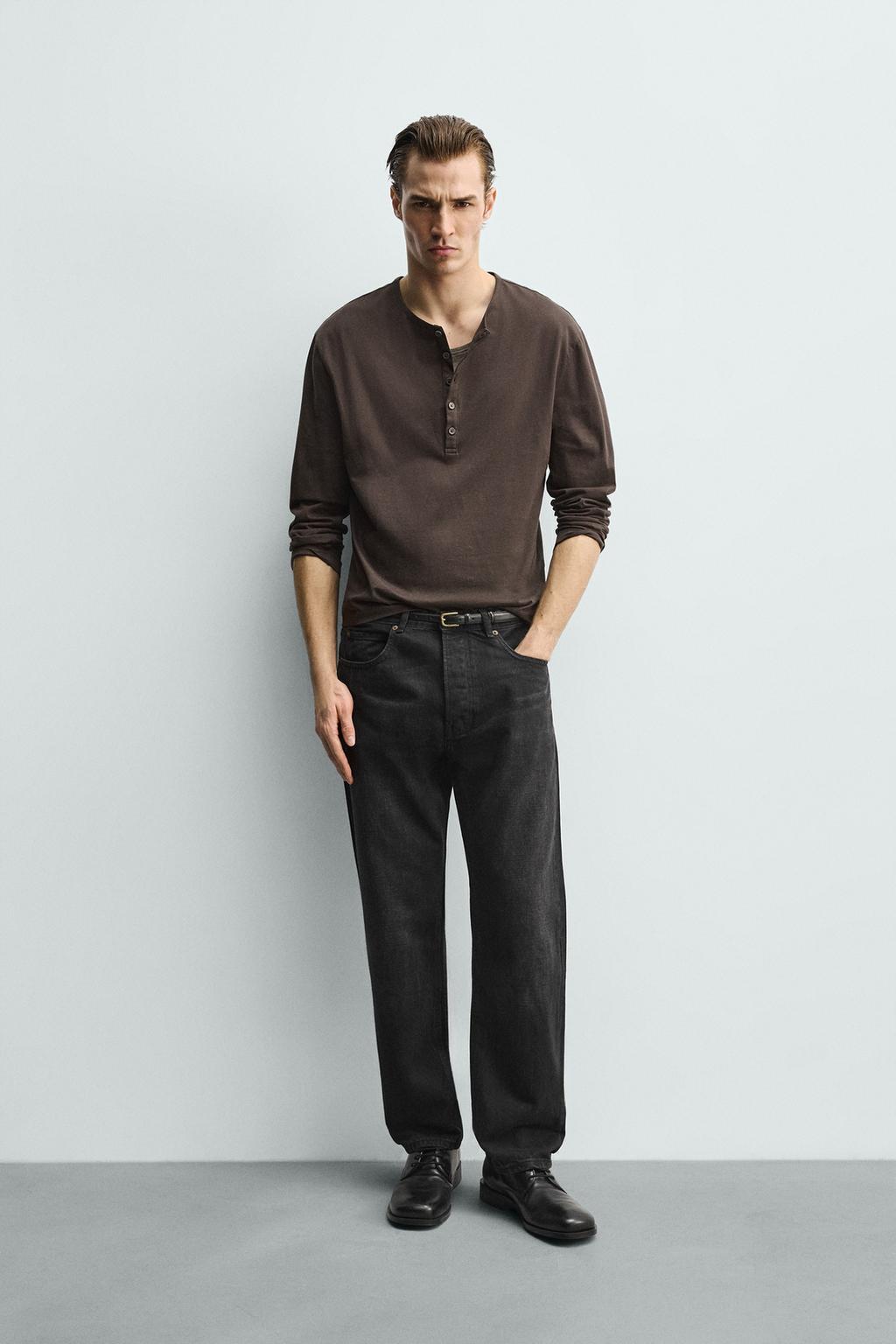 ПРЯМЫЕ ДЖИНСЫ СТАНДАРТНОГО КРОЯ