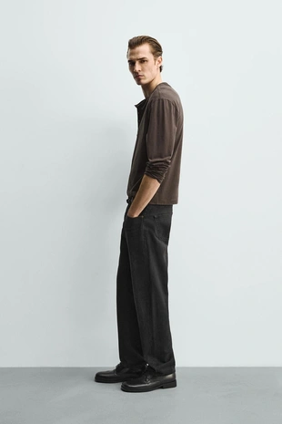 Прямые джинсы стандартного кроя- Заказать в России