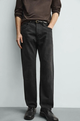 Прямые джинсы стандартного кроя- Заказать в России