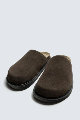 Кожаные сабо- Заказать в России