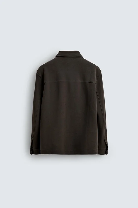 Рубашка-овершерт comfort textured