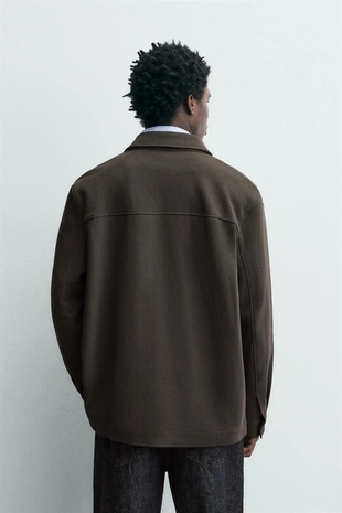 Рубашка-овершерт COMFORT TEXTURED- Заказать в России