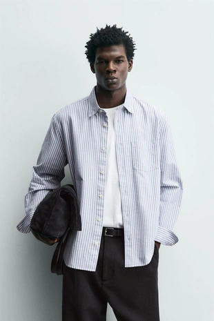 Рубашка оксфорд