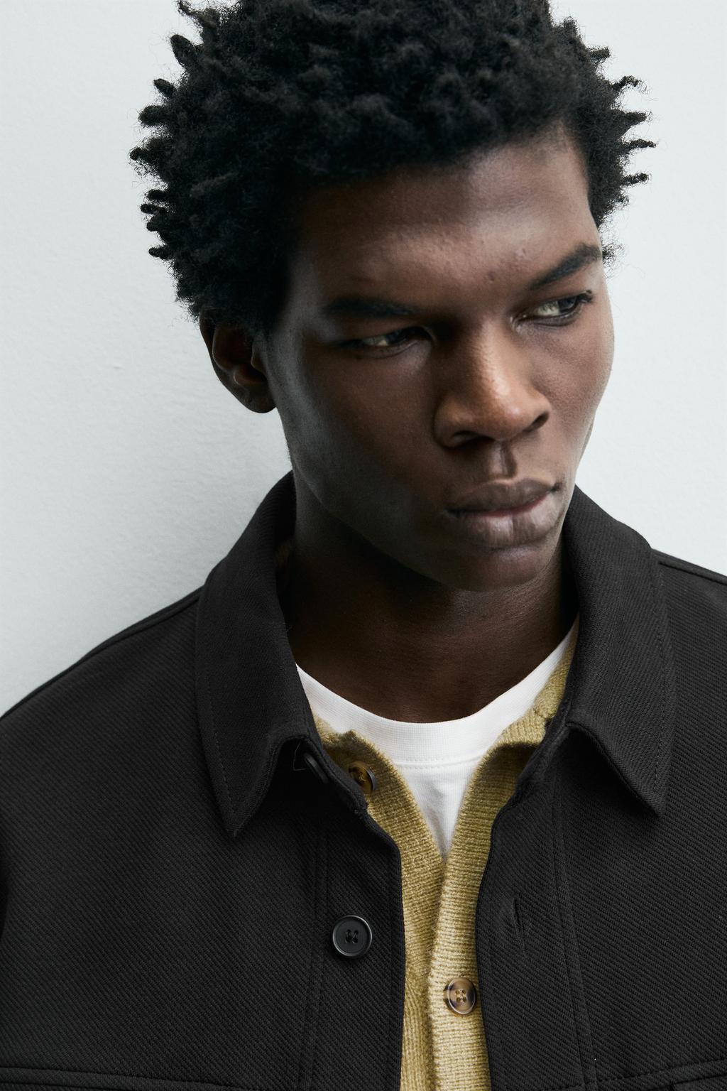 Удобная текстурированная рубашка