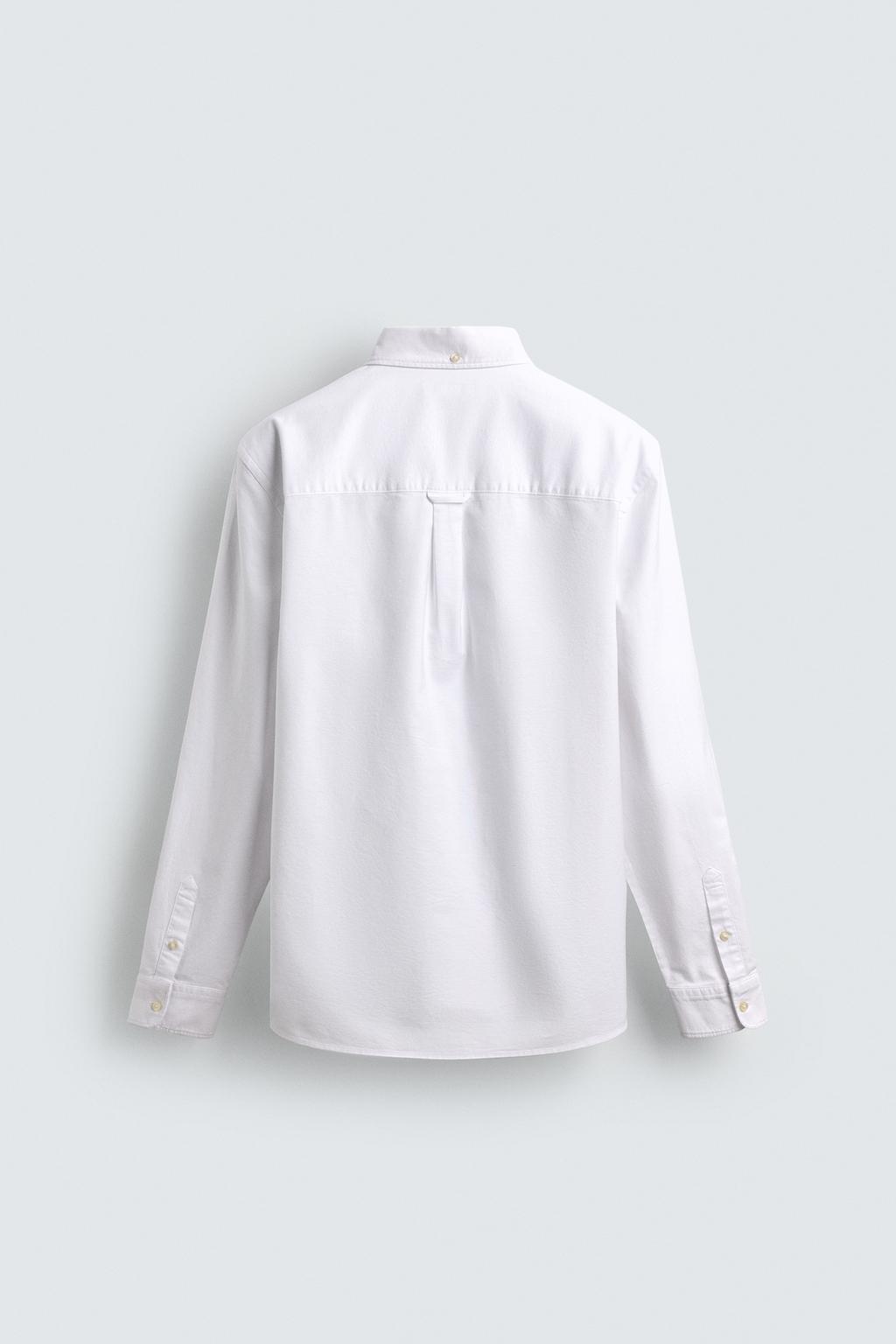 РУБАШКА ОКСВОРД С ТЕКСТУРОЙ