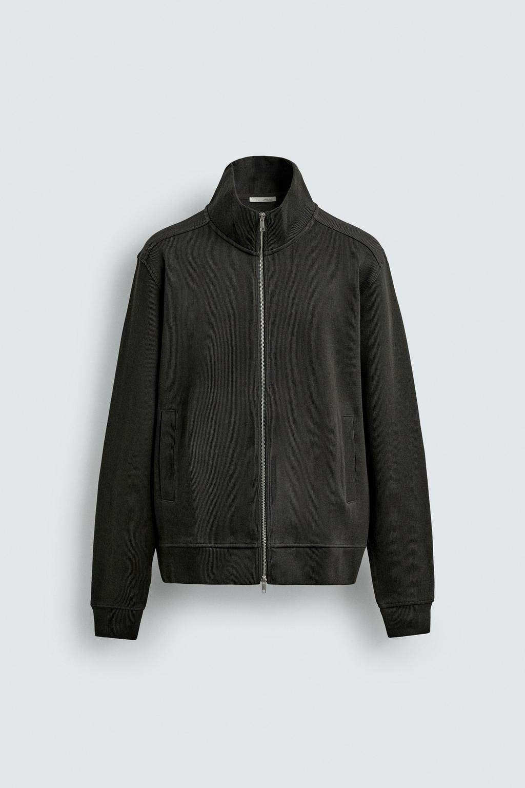 КУРТКА В РУБЧИК ИЗ ТКАНИ ИНТЕРЛОК