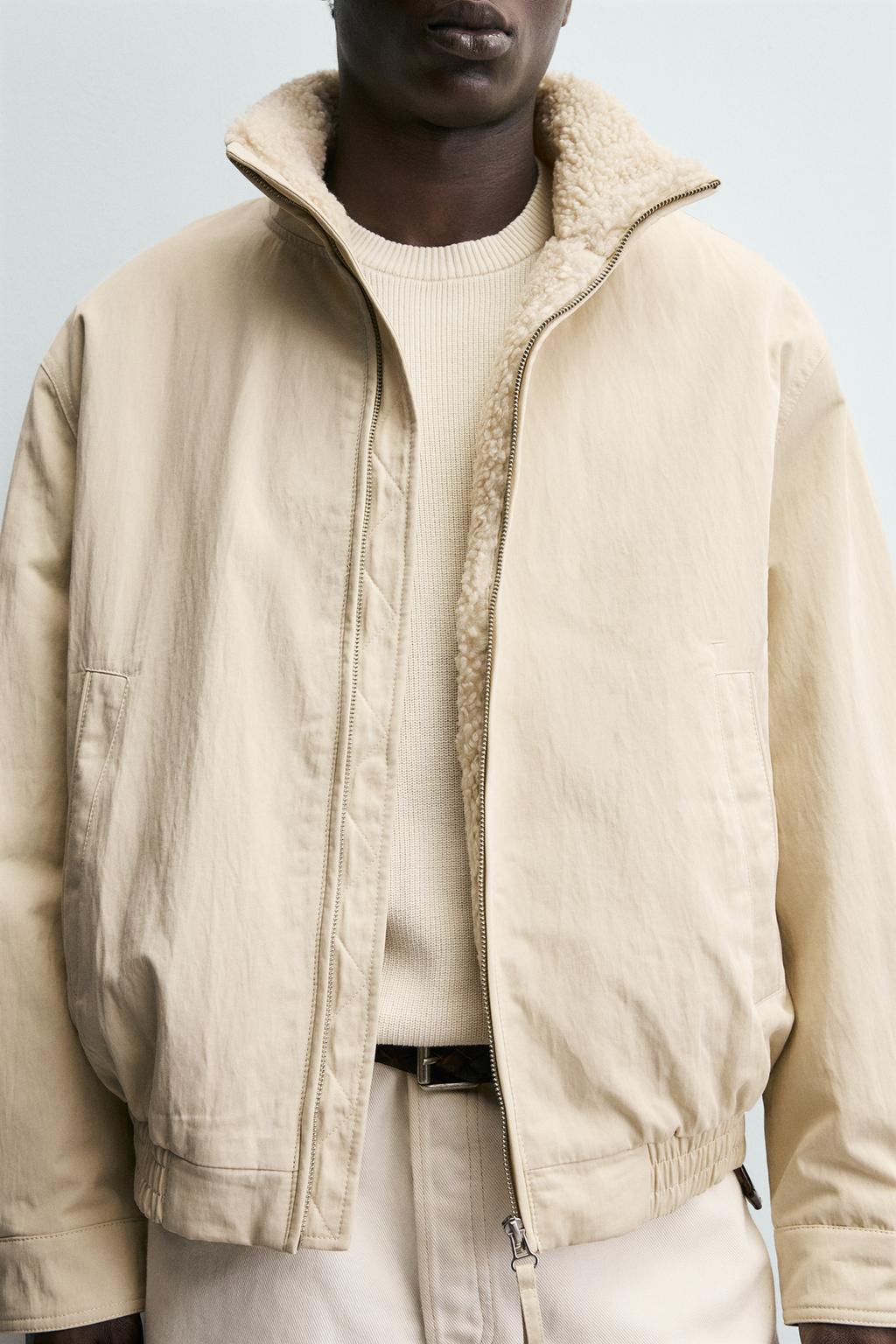 КУРТКА ИЗ КОМБИНИРОВАННОЙ ТЕХНИЧЕСКОЙ ТКАНИ