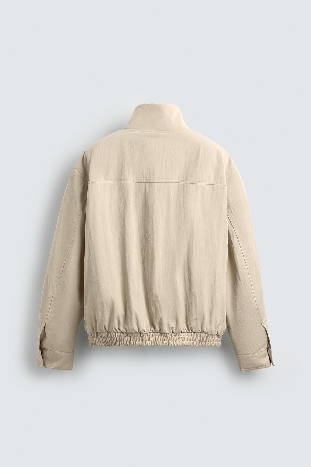 КУРТКА ИЗ КОМБИНИРОВАННОЙ ТЕХНИЧЕСКОЙ ТКАНИ