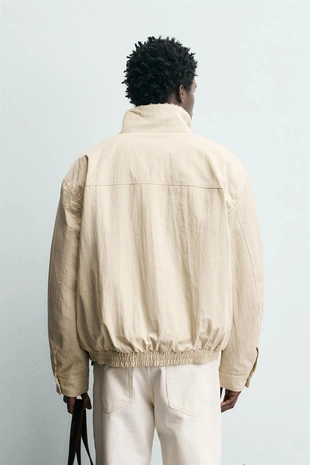 Куртка из комбинированной технической ткани- Заказать в России