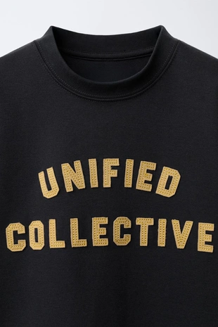 Толстовка с двойными рукавами в стиле преппи- Заказать в России