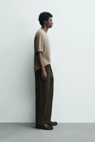 Трикотажная футболка свободного кроя- Заказать в России