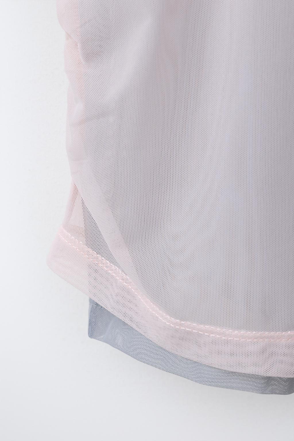 ФУТБОЛКА «БАЛЕТ» С ДВОЙНЫМ НИЗОМ