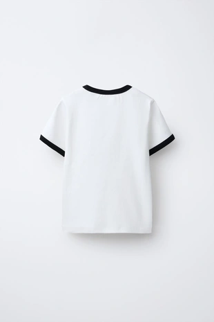 Футболка с контрастными деталями MICKEY и MINNIE MOUSE © DISNEY- Заказать в России