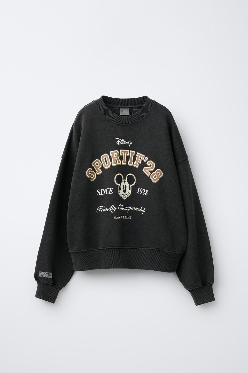 ТОЛСТОВКА С ЭФФЕКТОМ ПОТЕРТОСТИ MICKEY MOUSE © DISNEY