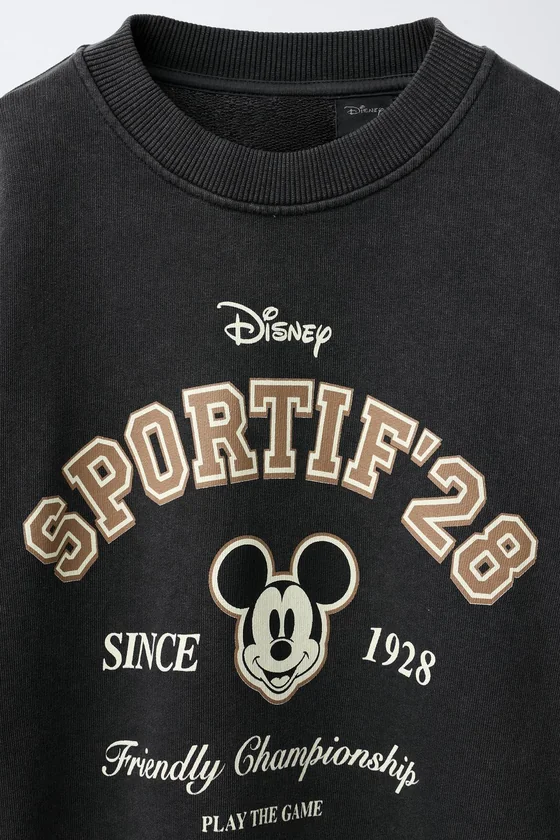 ТОЛСТОВКА С ЭФФЕКТОМ ПОТЕРТОСТИ «Микки Маус» © Disney