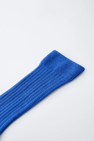 Длинные носки в рубчик- Заказать в России