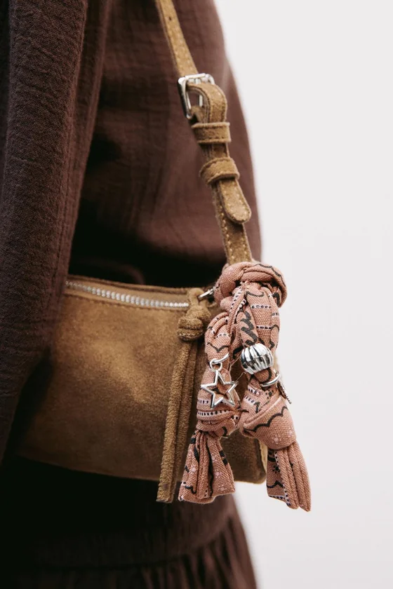 СУМКА SHOULDER С БАНДАНОЙ