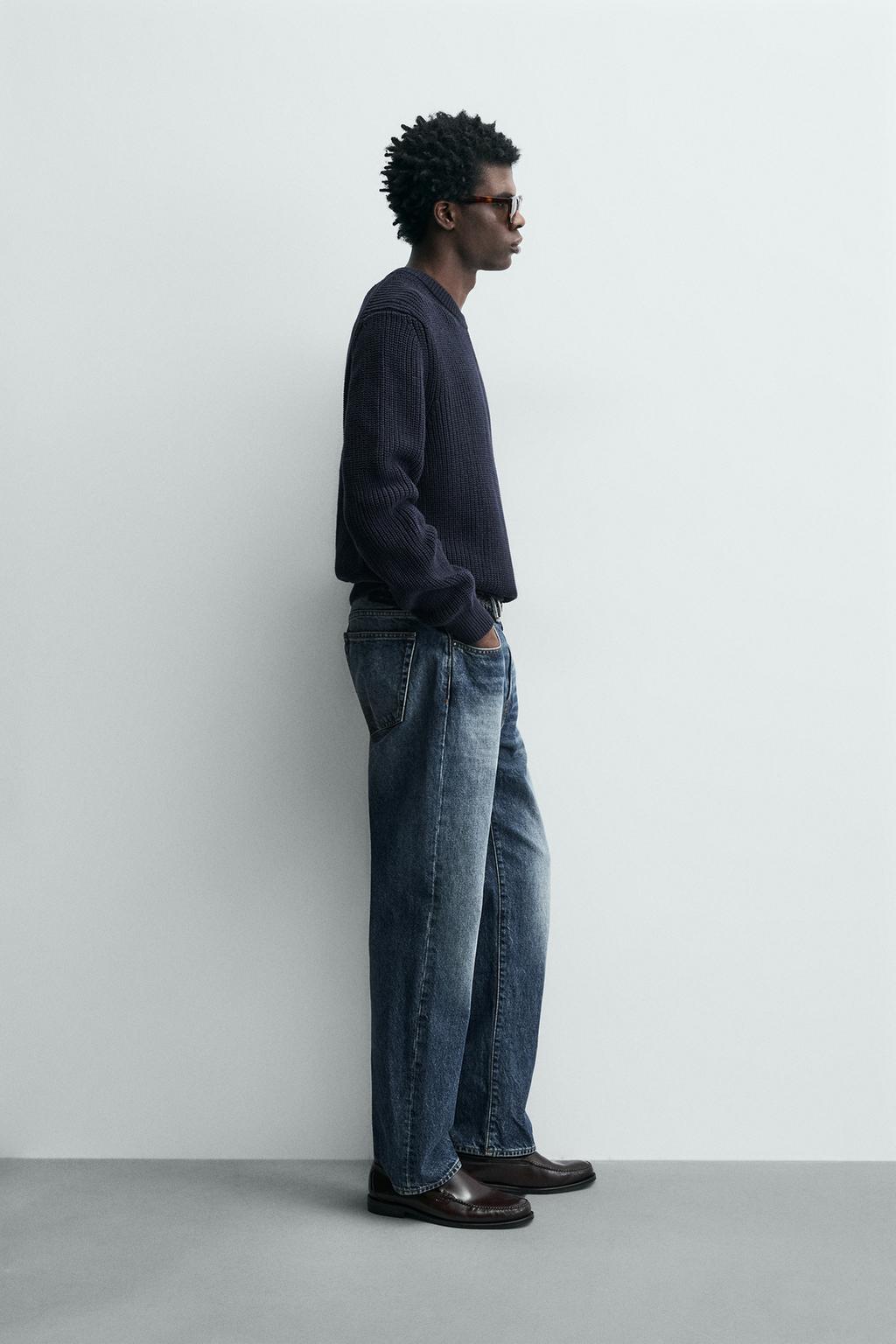 СВИТЕР ИЗ ХЛОПКА КЛАССИЧЕСКОГО КРОЯ